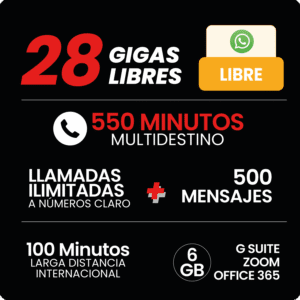 PLAN NEGOCIO SIN LIMITE 20 CLARO